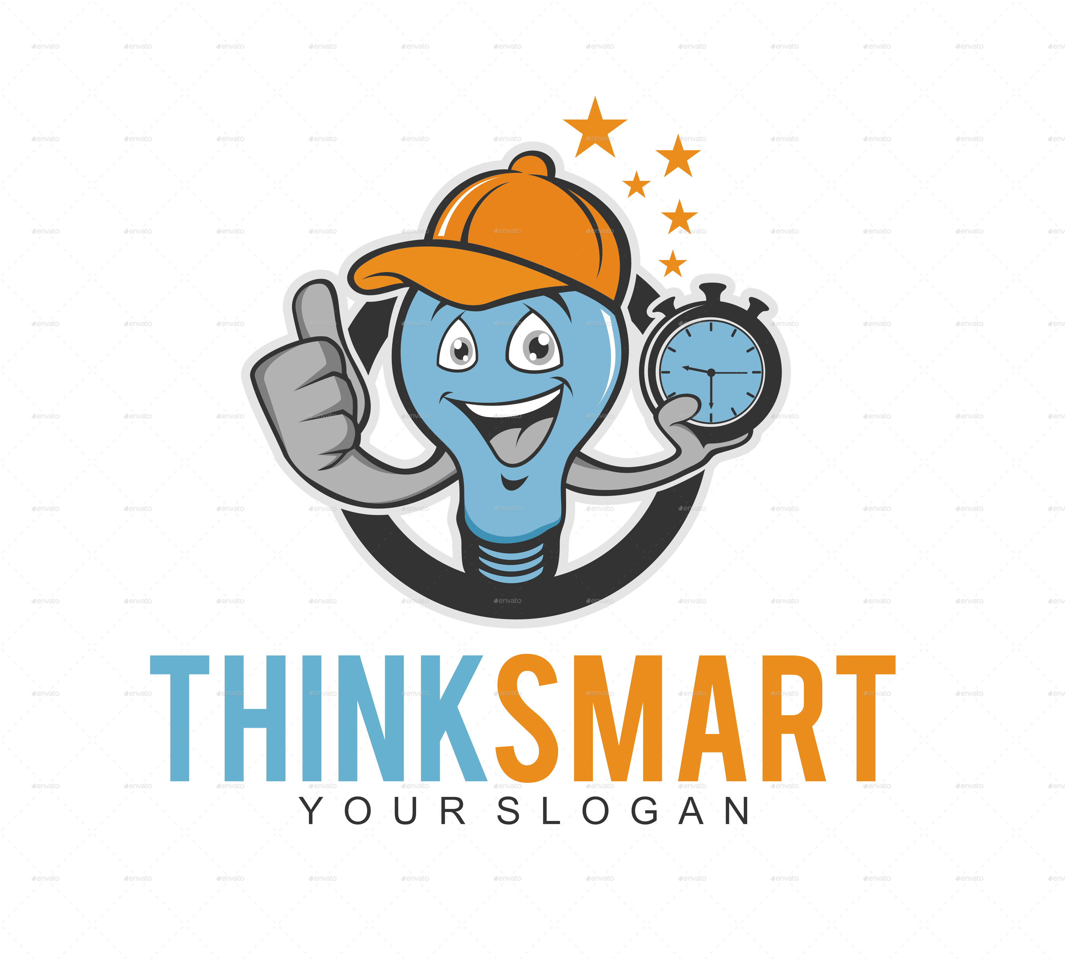  Think Smart Logo  by Ndazikil GraphicRiver